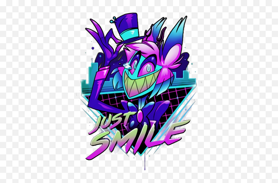 Just Smile Team Fortress 2 Sprays - Neon Alastor T Shirt Png,Splatoon Kill Icon