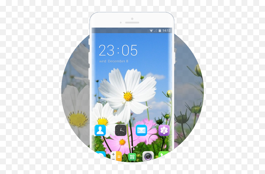About Theme For Nokia Lumia 635 Nature Wallpaper Google - White Cosmos Flower Png,Nokia Lumia Icon Battery