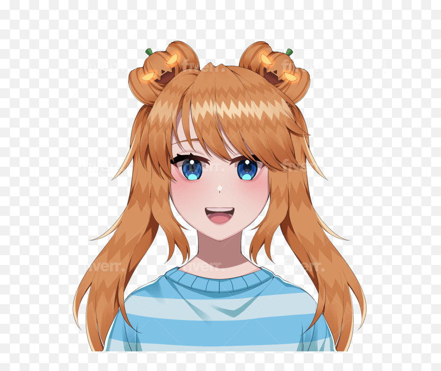 Draw Anime Headshot Icon For Your Profile Picture By - Girly Png,Headshot Icon