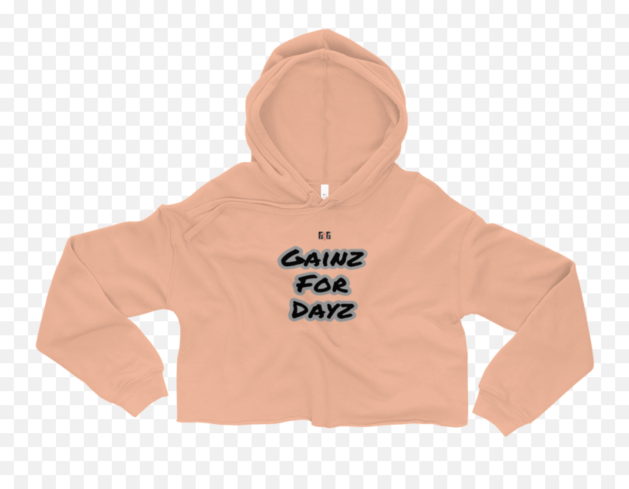 Gainz For Dayz Ladies Crop Hoodies - Hoodie Png,Dayz Sickness Icon