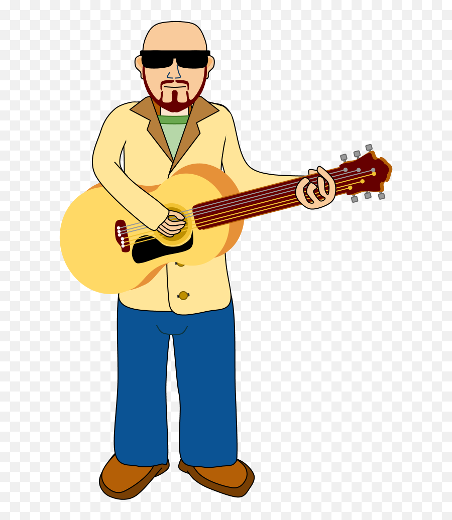 Doctor Octave Cartoon Violence - Cartoon They Player Guitar Cartoon Guitar Player Png,Cartoon Guitar Png