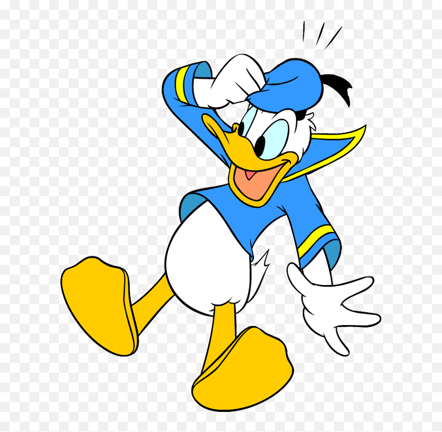 Transparent Daisy Duck Clipart - Transparent Donald Duck Clipart Png,Donald Duck Transparent