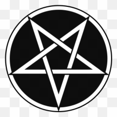 Satanic Png - The Inverted Pentagram Is A Modern Symbol Of