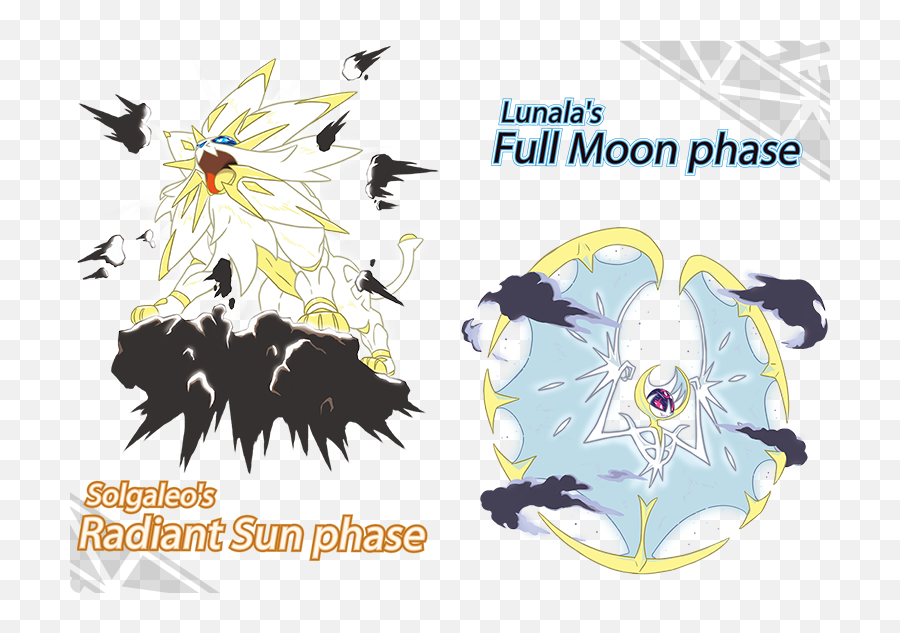 Pokémon Sun U0026 Moon U2013 The Forms Of Legendary - Solgaleo Radiant Sun Phase Png,Pokemon Sun Logo