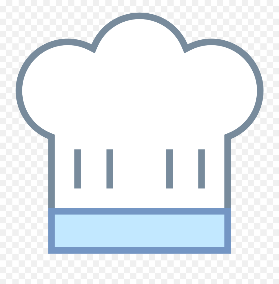 Download Blue Chef Hat Png - Heart,Chef Hat Png