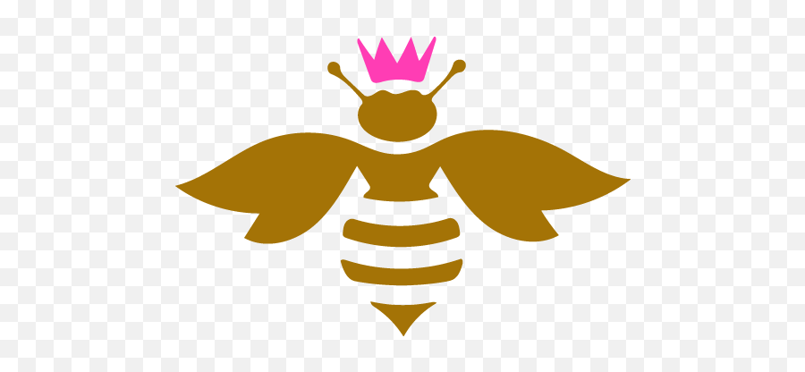 Queen Bee Clipart - Cute Queen Bee Clipart Png,Bee Transparent Background