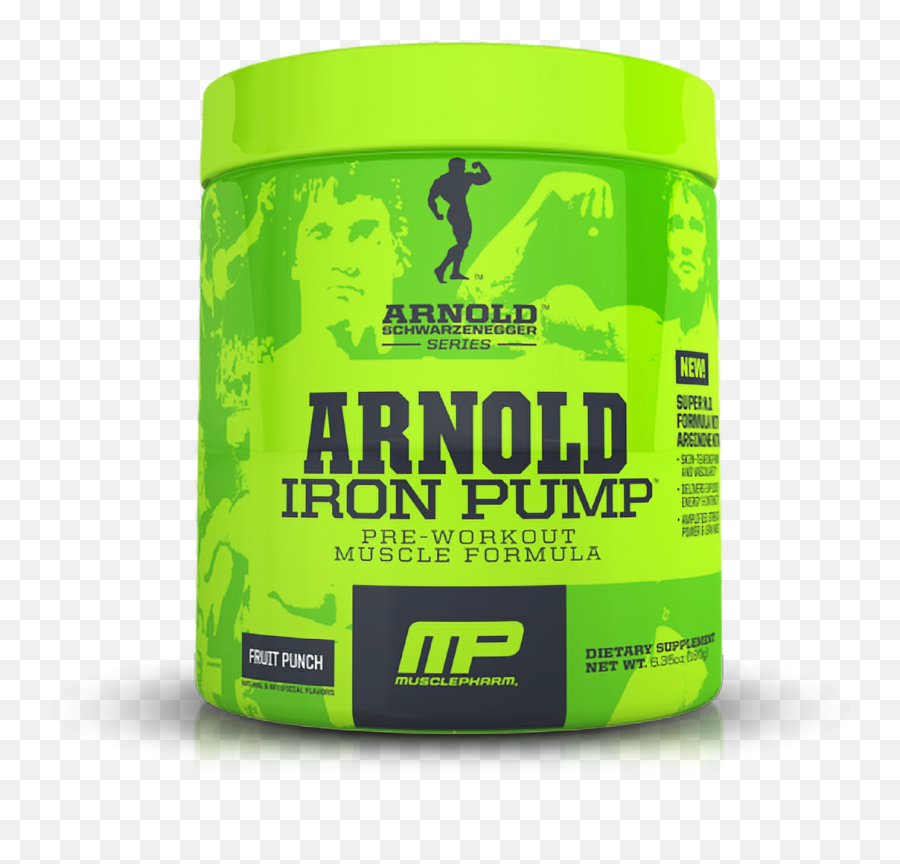 Arnold Schwarzenegger Series Iron Pump 30 Serving - Arnold Schwarzenegger Mass Gainer Png,Arnold Schwarzenegger Transparent