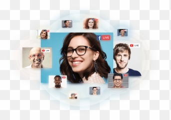 Live Streaming Facebook U0026 Youtube Clickmeeting - Webinars Youtube png