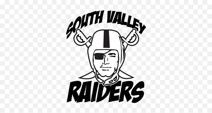 South Valley Raiders Youth Football Team - Illustration Png,Raiders Logo Png