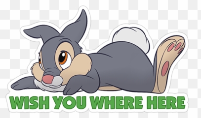 Sticker - Cartoon Png,Thumper Png