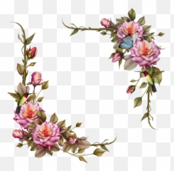 3362195683 Flowers And Rings 3d - Wooyoung Wallpaper Ateez Png,Transparent Floral Frame