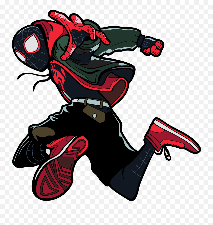 Miles Morales Spider - Man Png Hd Png Mart Spider Man Miles Morales Drawing,Spoderman Png