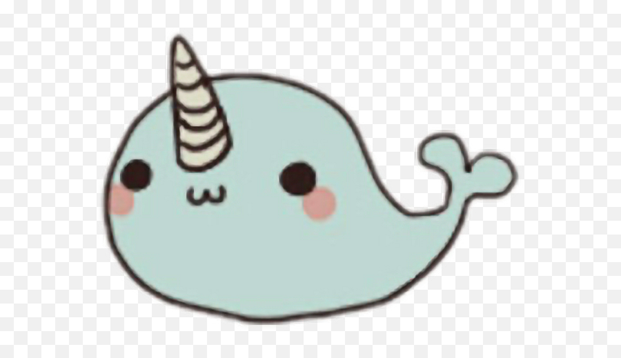 Report Abuse - Kawaii Narwhal Coloring Pages 616x438 Png Kawaii Chubby Narwhals,Narwhal Png