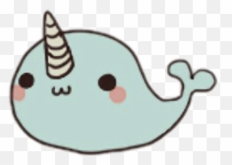 Report Abuse - Kawaii Narwhal Coloring Pages 616x438 Png Kawaii Chubby Narwhals,Narwhal Png