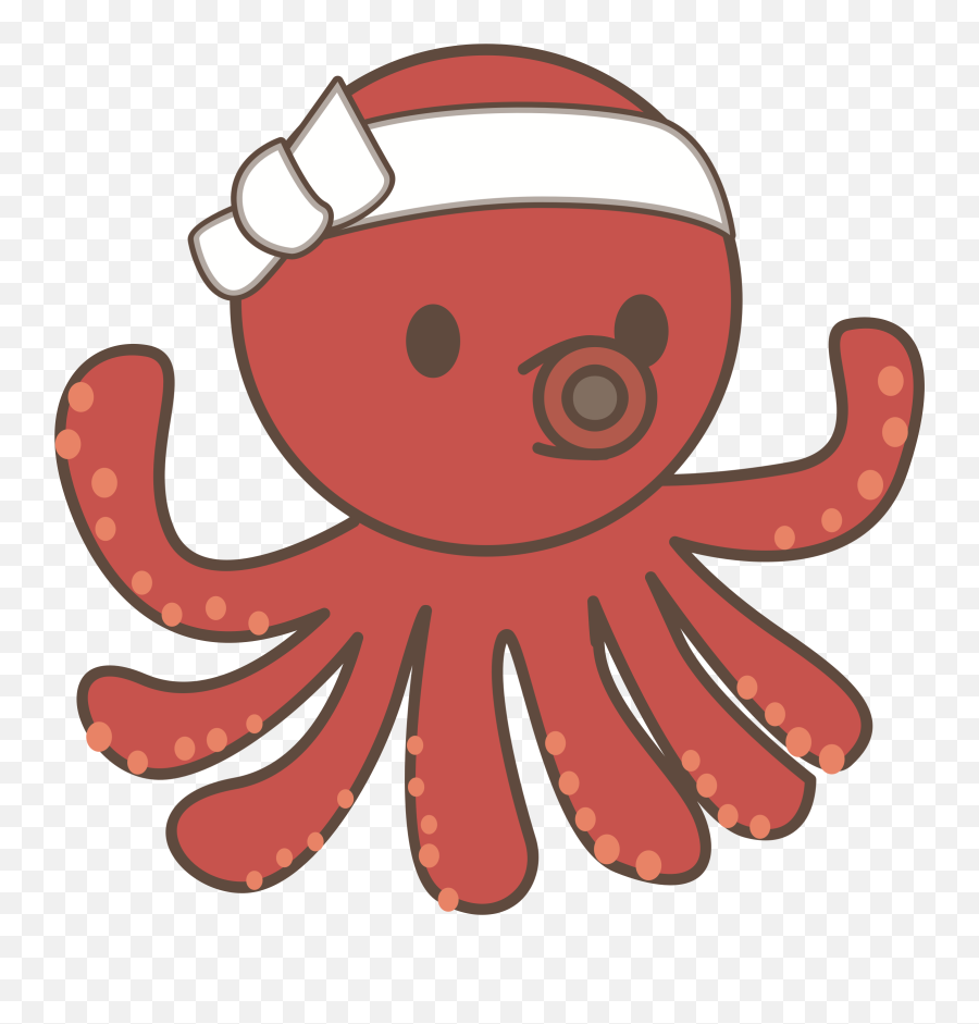 Octopus Vector Hd Png - Octopus Cartoon,Octopus Png