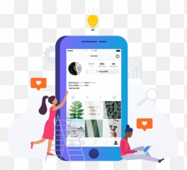 Buy Automatic Instagram Likes - Cell Phone Png