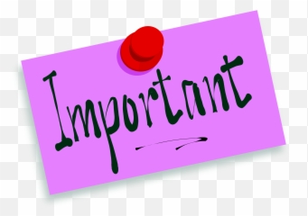 Remember Png Transparent Images - Important Clip Art,Announcement Png