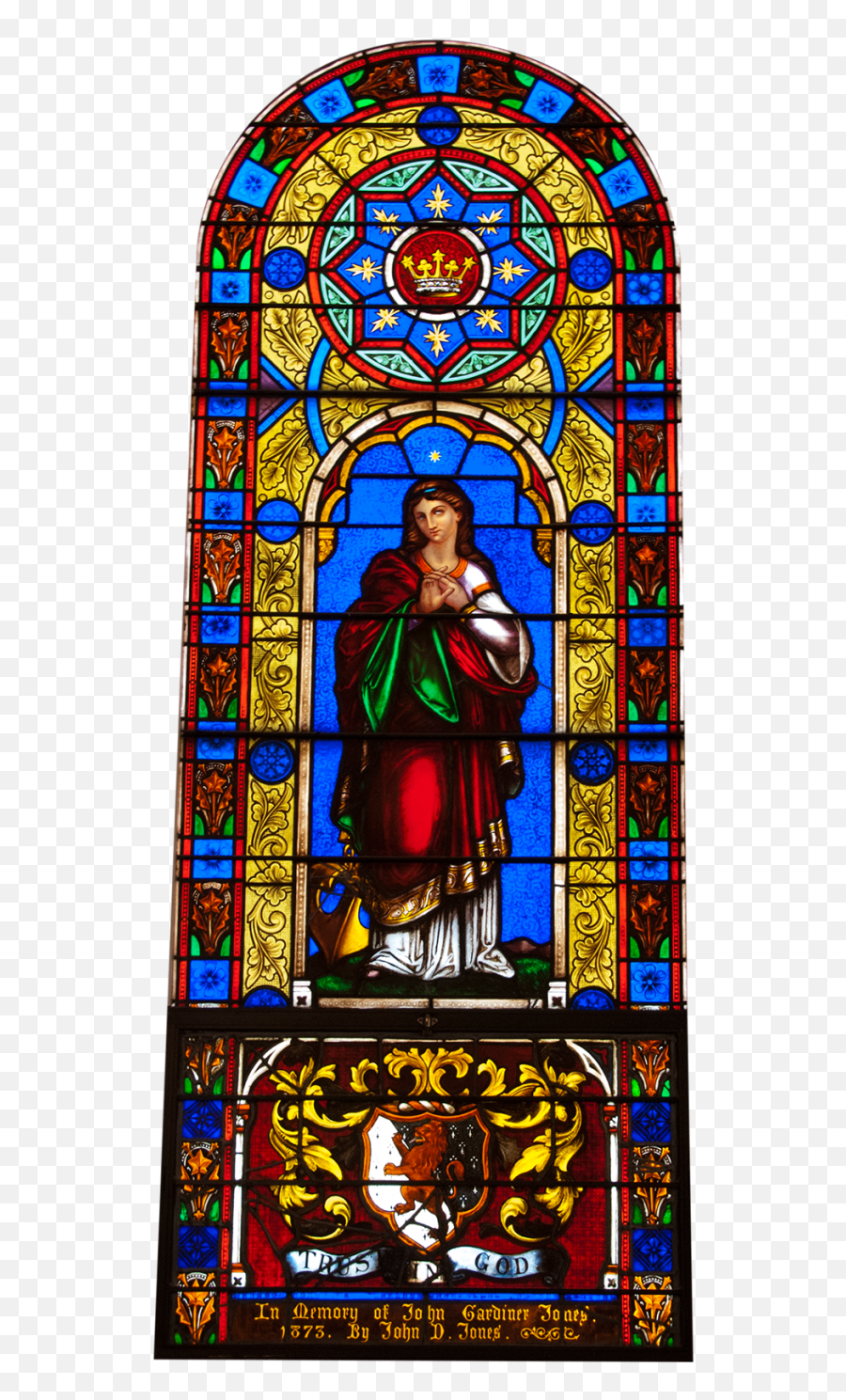 Stained Glass St Johnu0027s Episcopal Church - Stained Glass Window Png,Stained Glass Png