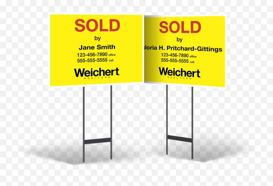 24 X 18 Sold Signs - Sign Png,Sold Sign Png