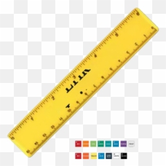 6 Plastic Ruler - Evans 1431 250 Promotional Rulers Png