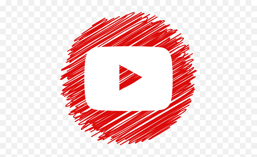 Media Social Youtube Icon - Twitter Scribble Icon Png,Transparent Youtube Icon