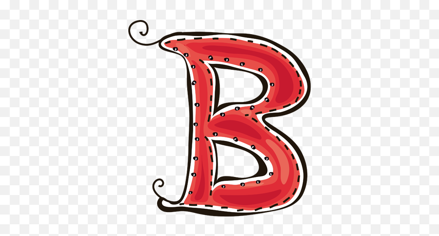 Letter B Sticker - Uso De La B Dibujo Png,Letter B Png