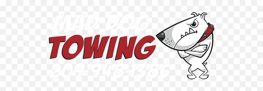 Mad Dog Towing - Clip Art Png,Mad Dog Png