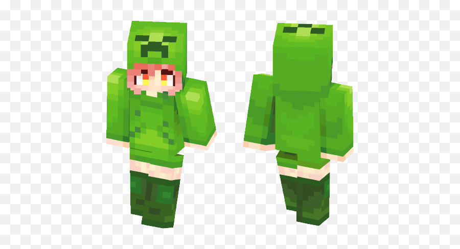 Download Chica Creeper Minecraft Skin For Free - Flash Justice League Minecraft Skin Png,Minecraft Creeper Transparent