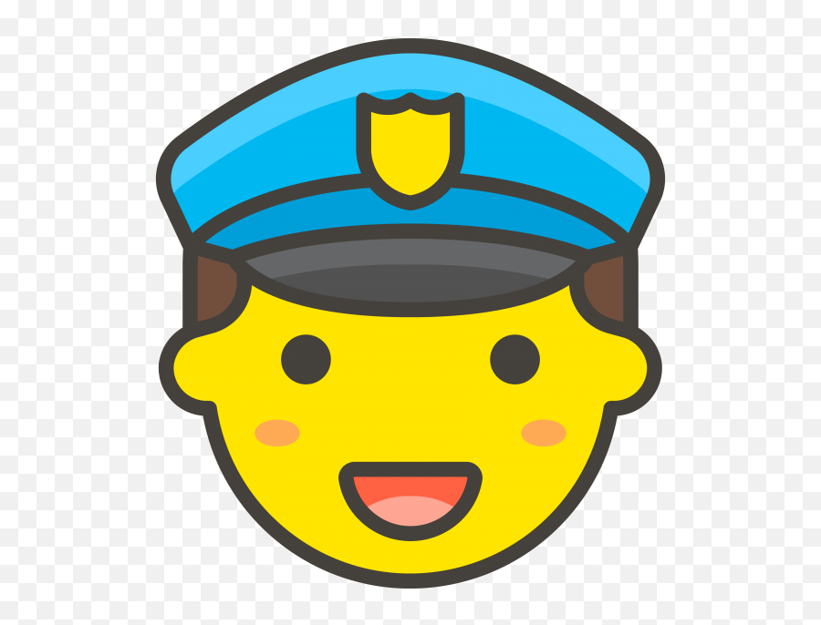Download Police Man Officer Emoji Hd Png - Uokplrs Police Officer Emoji,Facepalm Emoji Png