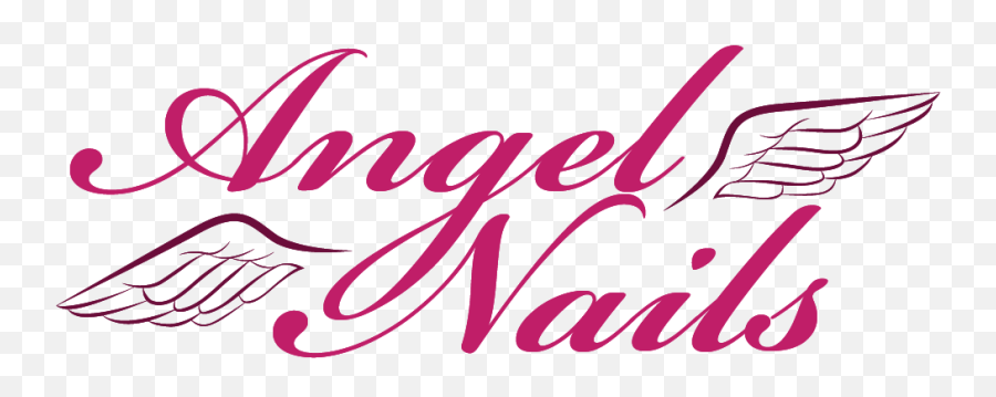 Angel Nail Salon Full Set - Calligraphy Png,Nail Logo
