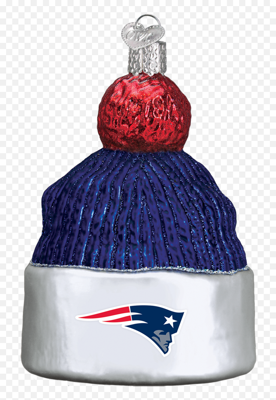 Old World Christmas - New England Patriots Beanie Ornament New England Patriots Ornaments Png,New England Patriots Png