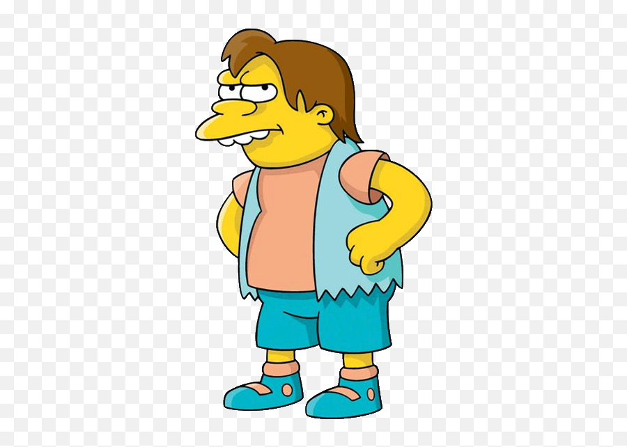 Full Size Png Image - Simpsons Nelson Muntz,Bully Png