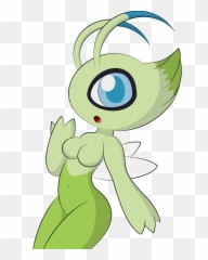 Anthro Celebi Transparent Png Image - Celebi Anthro,Celebi Png