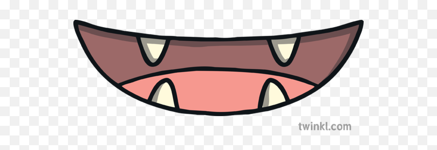 Monster Mouth 01 Illustration - Horizontal Png,Monster Mouth Png