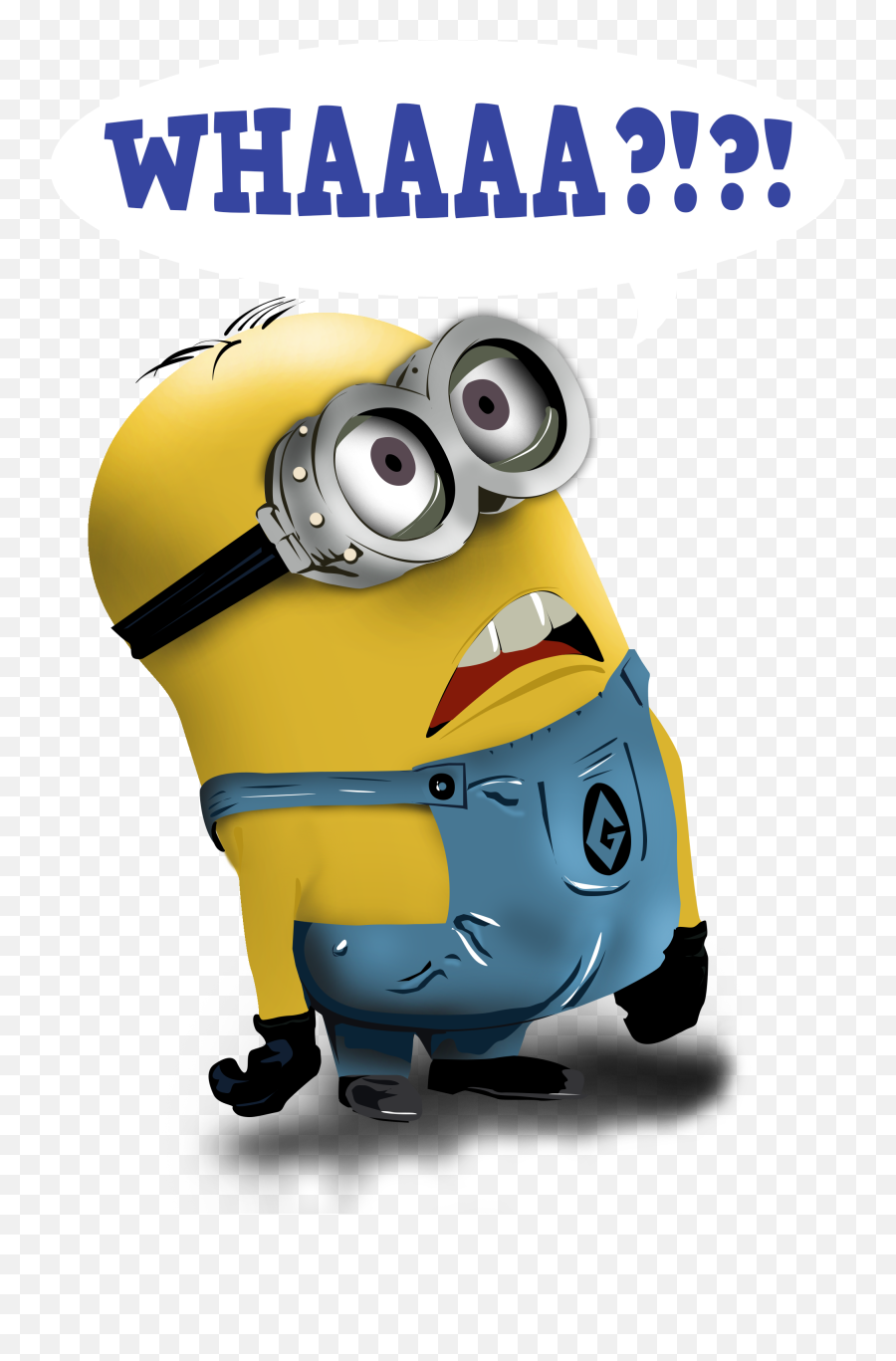 Minion Don T Understand Png Image With - Confused Minion Png,Minions Transparent