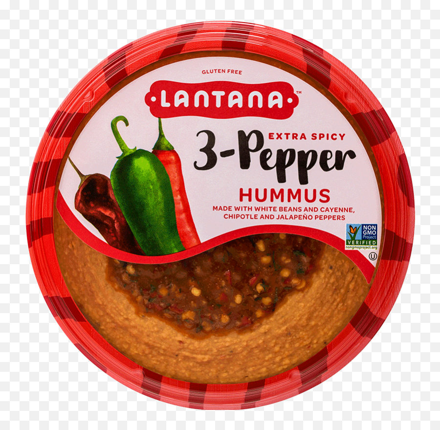 Extra Spicy 3 - Pepper Lantana Foods Lantana 3 Pepper Hummus Png,Red Pepper Png
