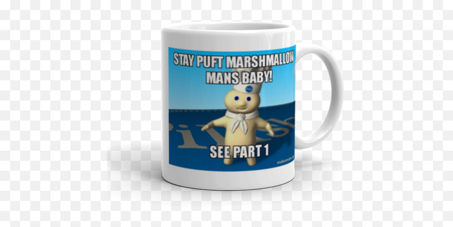 Stay Puft Marshmallow Man Meme - Magic Mug Png,Stay Puft Marshmallow Man Png