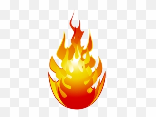 Classical Element Clip Art Image - Fire Logo Png