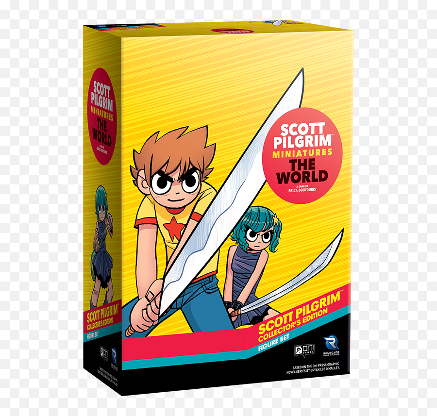 Scott Pilgrim Miniatures The World Unleashes Power Of Png