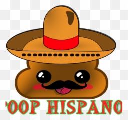 Free Poop Emoji Silhouette Download - Poop Emoji With Sombrero Png,Dog Poop Png