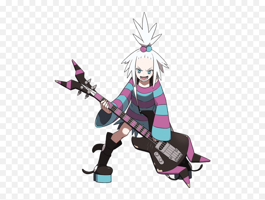 Gym Leaders For Pokemon Black And White - Pokemon Black And White Roxie Png,Pokemon Black 2 Logo