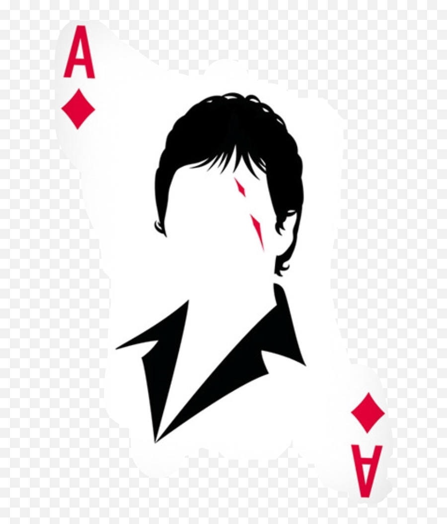 Ace Playingcards Sticker By Kimmy Bird Tasset - Transparent Ace Card Logo Png,Scareface Logo