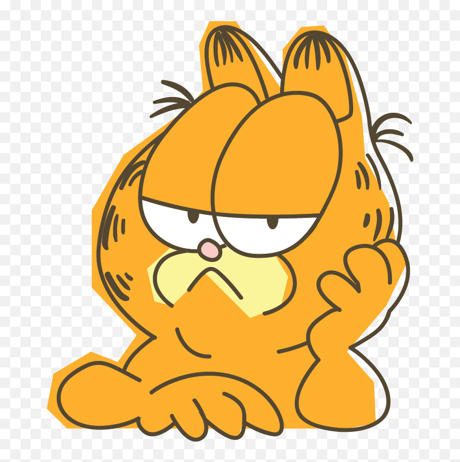 Pin - Happy Png,Garfield Transparent