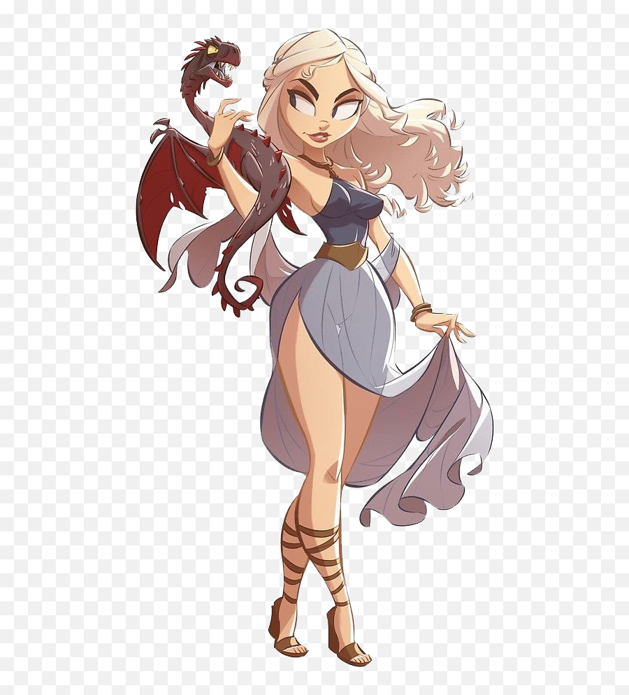 Game Of Thrones - The Season Finale Acoustic Theme Game Of Thrones Cartoon Drawing Png,Daenerys Targaryen Png