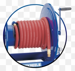 Hand Crank Reels - Garden Hose png