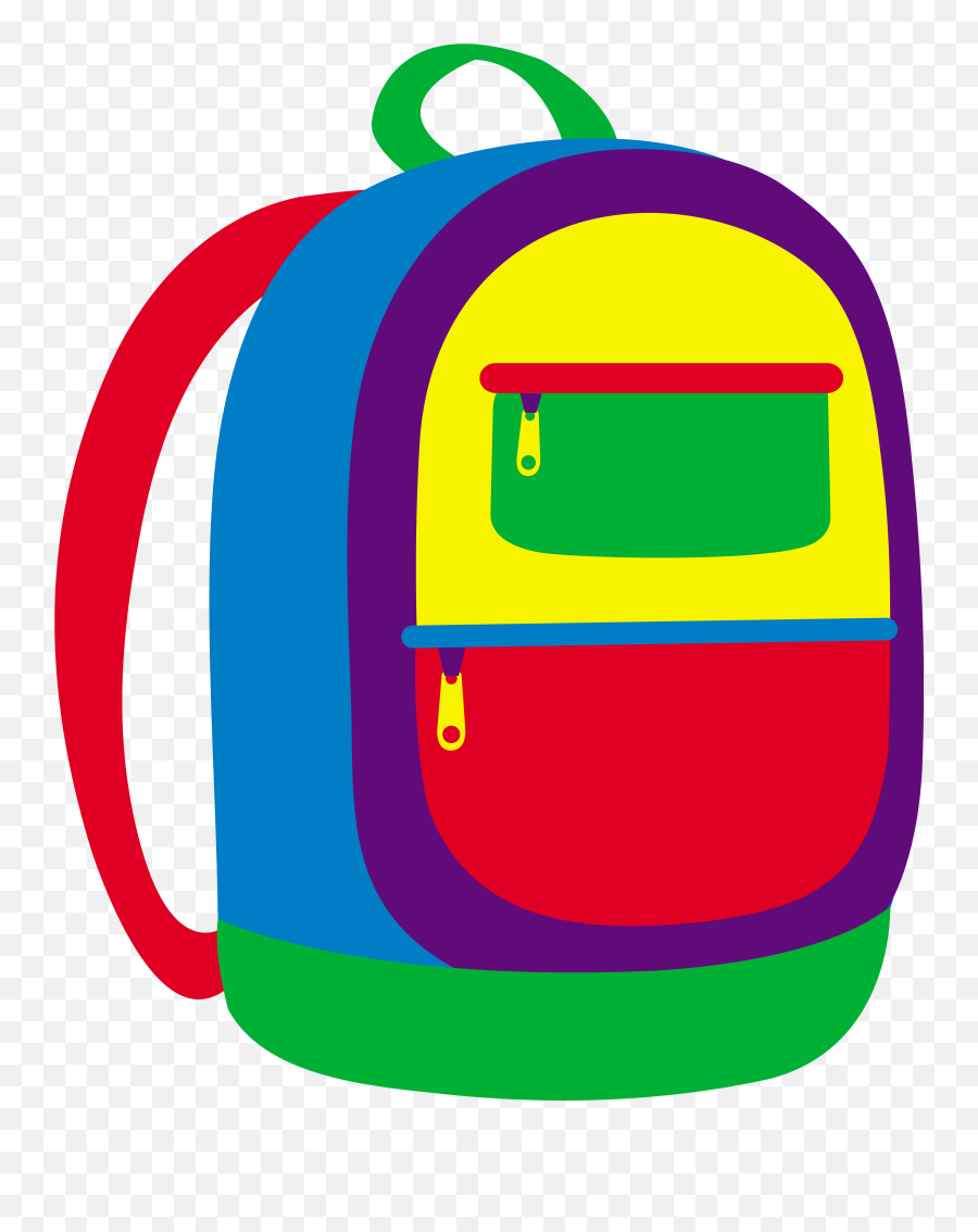 School Backpack Png Royalty Free - Backpack Clipart,Backpack Clipart Png