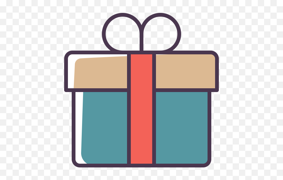 Giftbox Shopping Surprise Gift Shop Box Present Icon - Gift Box Png Color,Gift Box Icon Png