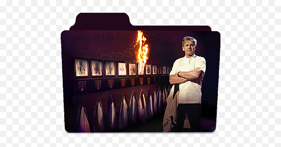 I Made A Gordon Ramsay Folder Icon - Gordon Ramsay Hells Kitchen Fire Png,Gordon Ramsay Icon