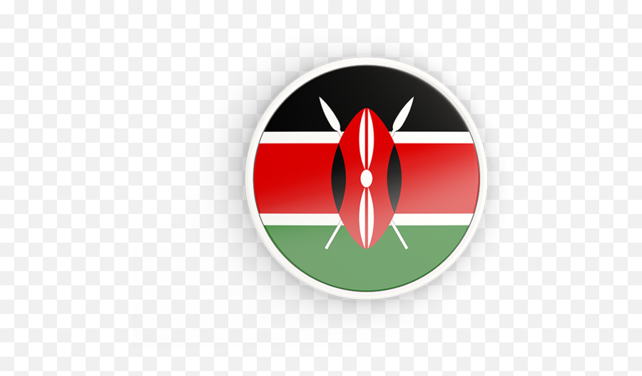 White Frame - Kenya Flag Round Icon Png,Kenya Icon