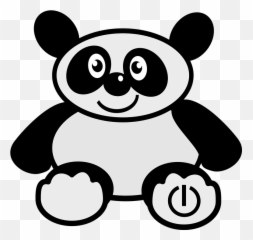 Panda Bear Cute - Free Vector Graphic On Pixabay Teddy Bear Svg Free Png,Cute Panda Png